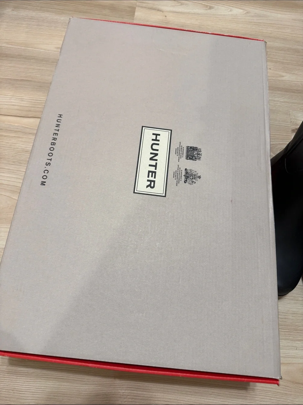 (95%New) Hunter Black Tall Women's Rain Boots